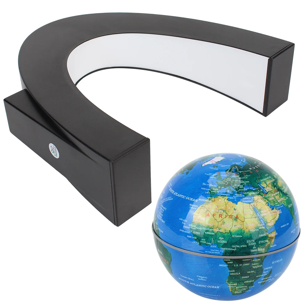 Floating Novelty Ball Light Magnetic Levitation Globe LED World Map Electronic Antigravity Lamps Birthday Gifts Toy For Kids