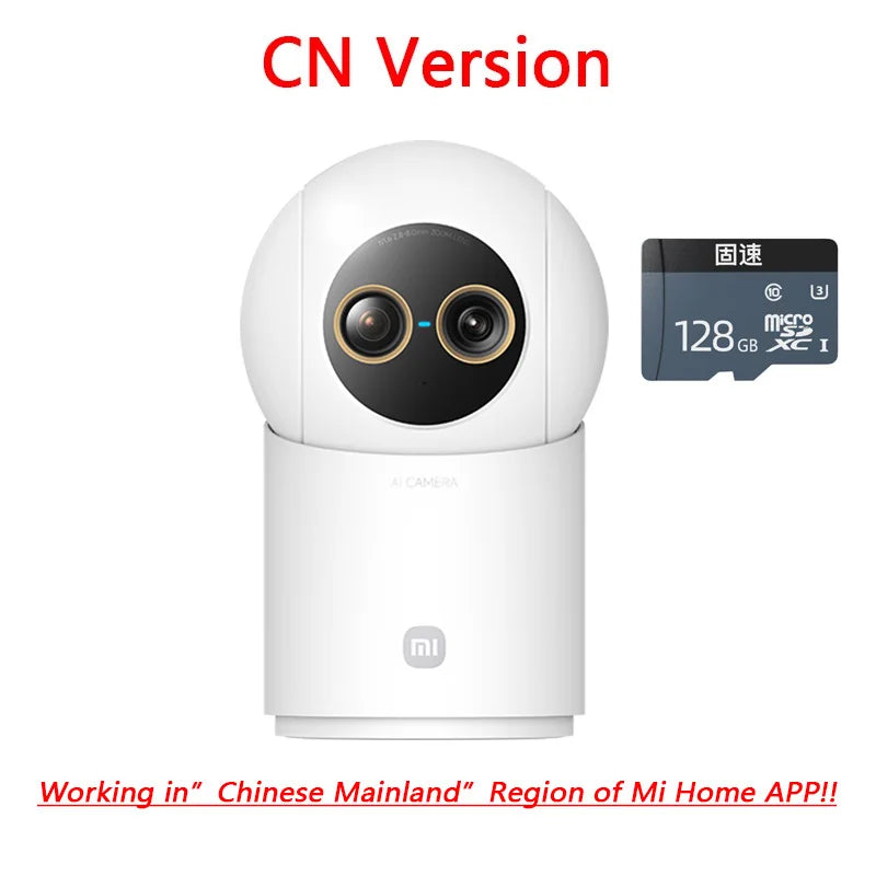 Xiaomi Mijia Smart Camera 4 9X Zoom Edition Baby Pet AI Facial Recognition Gesture Call Two-way Voice For Mi Home APP 2025 NEW