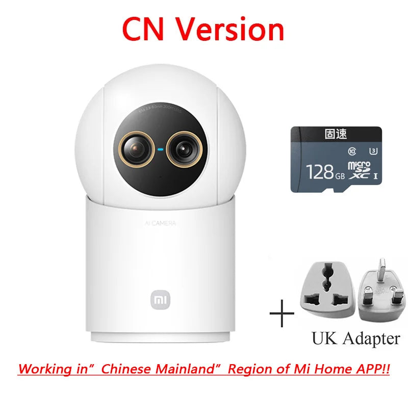 Xiaomi Mijia Smart Camera 4 9X Zoom Edition Baby Pet AI Facial Recognition Gesture Call Two-way Voice For Mi Home APP 2025 NEW