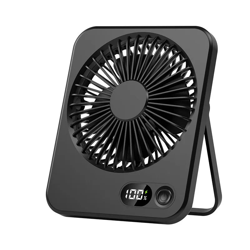 Mini Portable Folding USB Charging Power Bank Summer Cooling Fan Handheld Desk Multi Function Fan for Sports