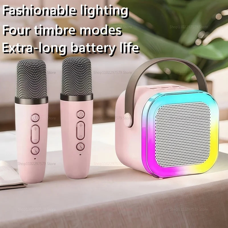 2025 k12 microphone audio integrated microphone karaoke wireless Bluetooth audio home national singing children's family ktv
