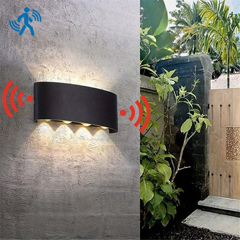 Led Wall Lamp Waterproof IP66 Up And Down Lighting Garden Decoration AC85-265V indoor&outdoor Wall Light for Bedroom Living Room