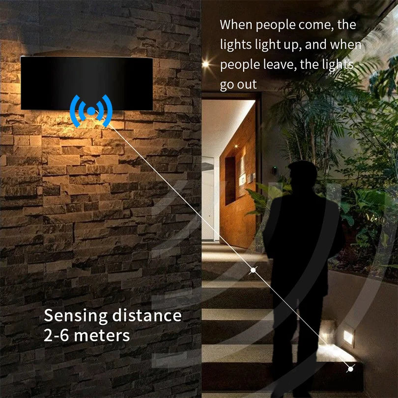 Led Wall Lamp Waterproof IP66 Up And Down Lighting Garden Decoration AC85-265V indoor&outdoor Wall Light for Bedroom Living Room