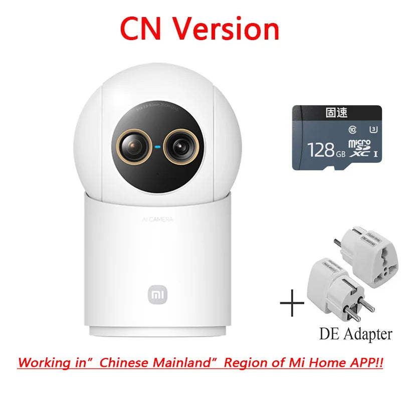 Xiaomi Mijia Smart Camera 4 9X Zoom Edition Baby Pet AI Facial Recognition Gesture Call Two-way Voice For Mi Home APP 2025 NEW
