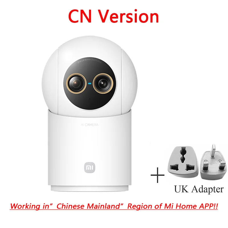 Xiaomi Mijia Smart Camera 4 9X Zoom Edition Baby Pet AI Facial Recognition Gesture Call Two-way Voice For Mi Home APP 2025 NEW