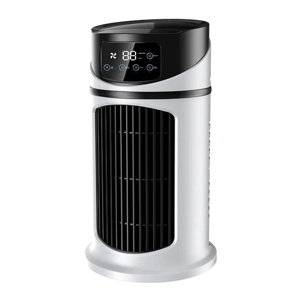 3 in 1 Quiet Cooling Desk Fan 6 Speeds Adjustable Personal Quiet Table Fan Circulation Wind Air Cooler for Home Office Desktop