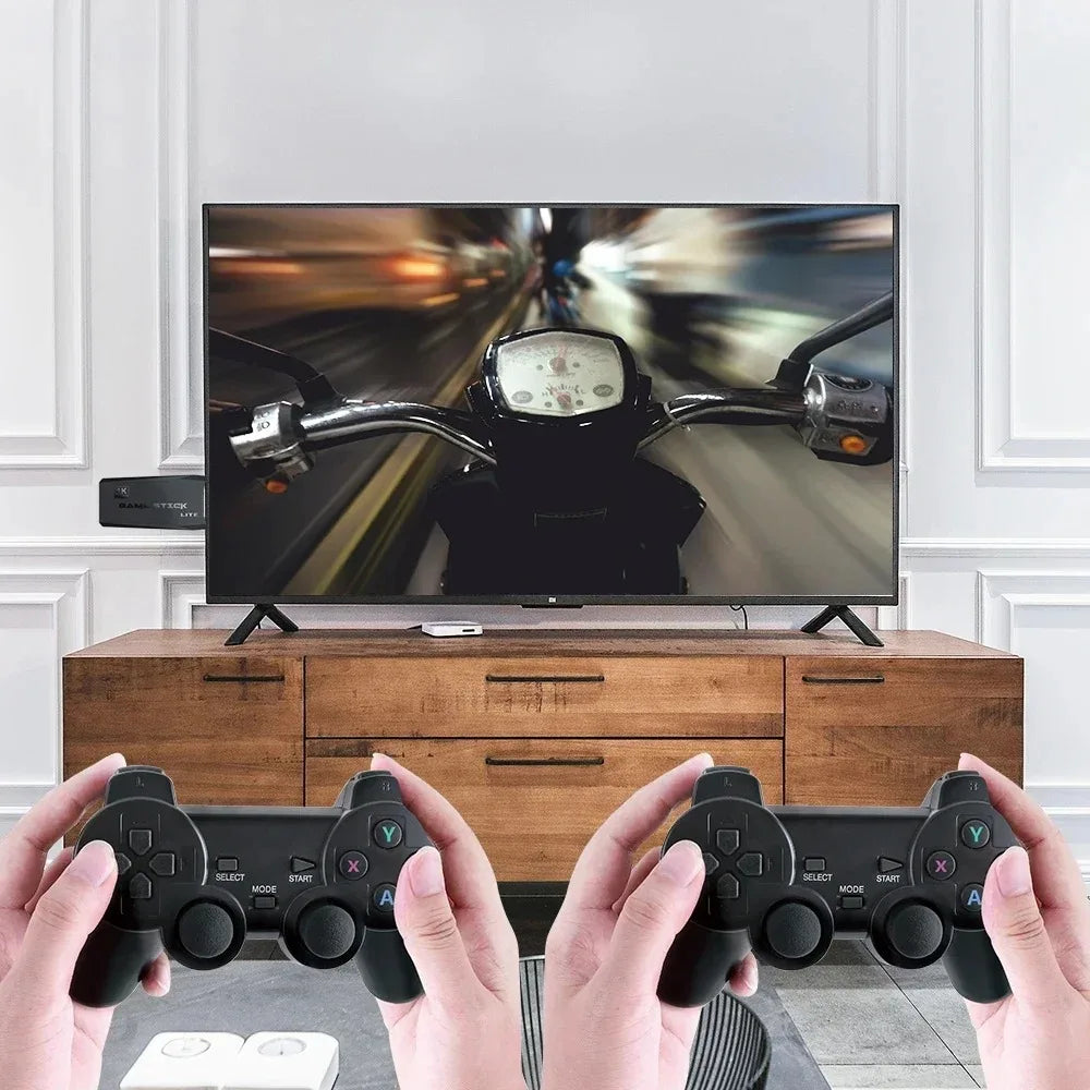 M8 game console 2.4G wireless double TV game console HDMI high definition PS arcade 20,000 games