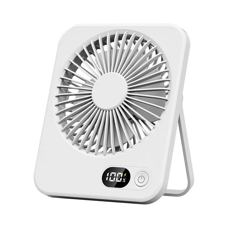 Mini Portable Folding USB Charging Power Bank Summer Cooling Fan Handheld Desk Multi Function Fan for Sports
