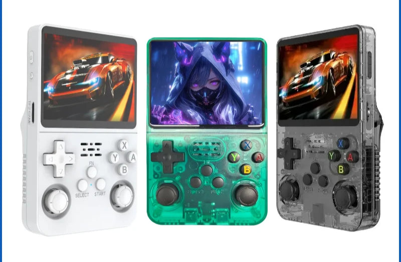 R36S Retro Handheld Video Game Console Linux System 3.5 Inch IPS Screen Portable Pocket Video Player 64GB 128G 256G Games
